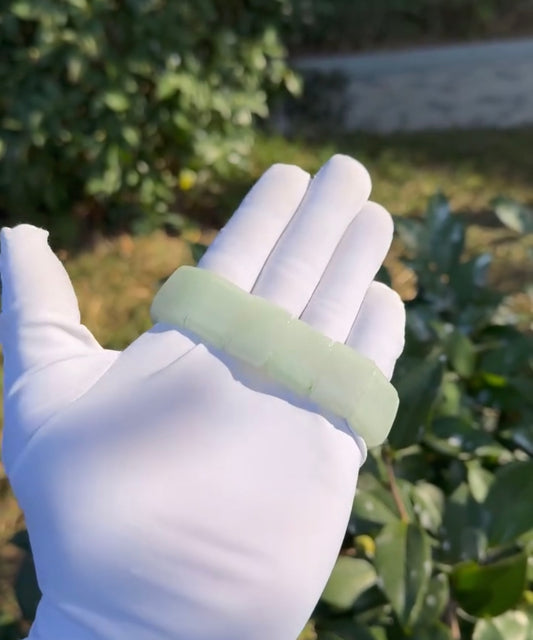 Natural Type A Burmese Jadeite Bracelet