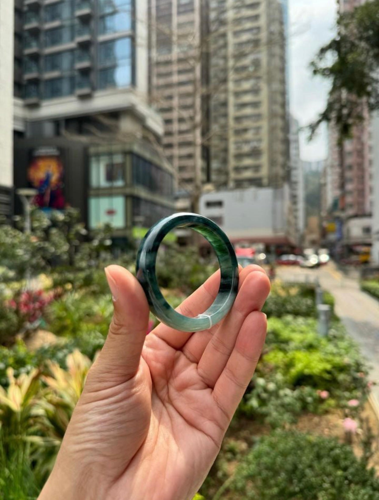 Natural Type A Burmese Bangle