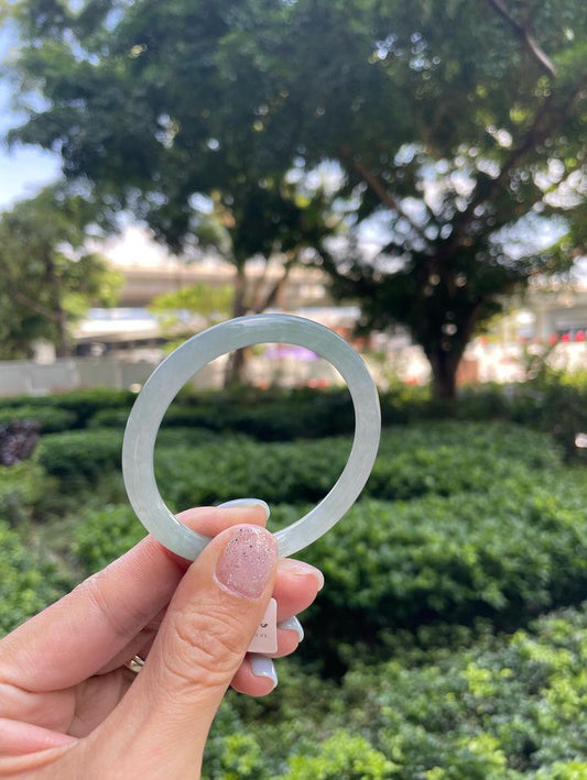 Natural Type A Burmese Jadeite Bangle