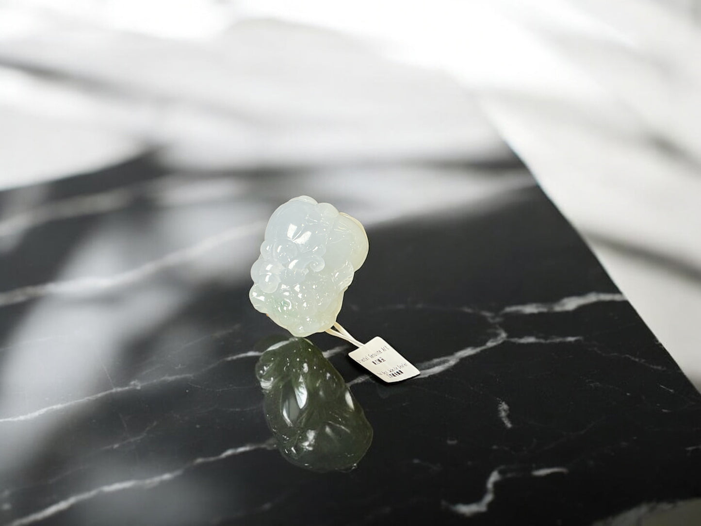 天然緬甸翡翠貔貅裸件